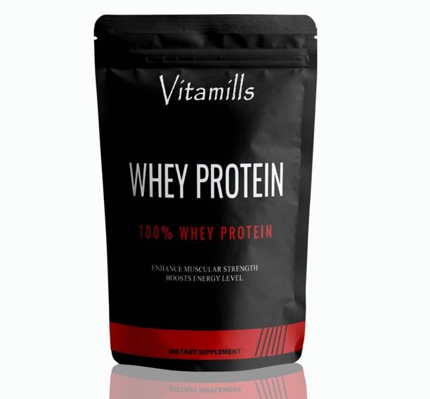 Vitamills Nutrition 100% Whey Protein Supplement Powder...