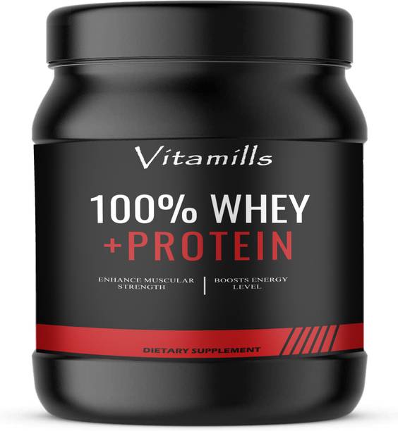 Vitamills 100% Whey Protein Supplement Powder Whey Protein (S491) Premium Whey Protein