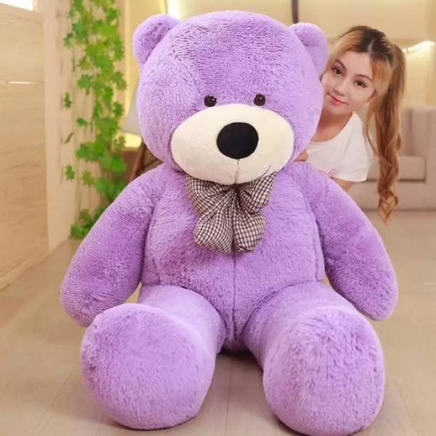 msy 4 Feet Purple American Style Teddy Bear Special for Gift/ special. - 120 cm  - 122 cm