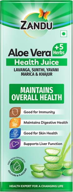 ZANDU Aloe Vera + 5 Herbs Health Juice