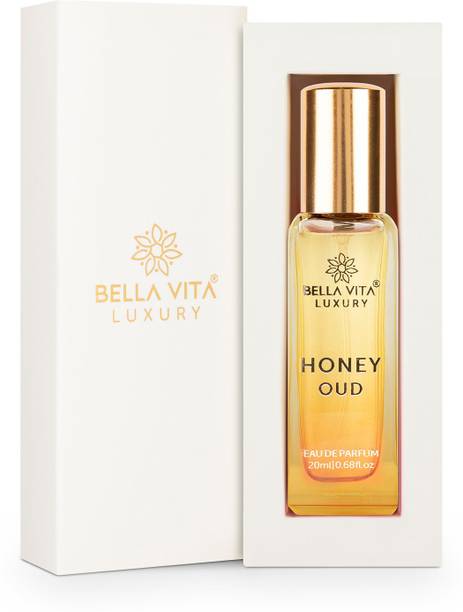 Bella vita organic Honey OUD Perfume For Men & Women with Honey, Floral & Oud Scent Fragrance Eau de Parfum  -  20 ml