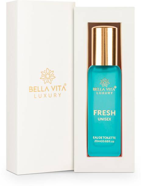 Bella vita organic Fresh Eau De Toilette Unisex Perfume with Bergamot, Orris Lavender & Ylang Ylang Eau de Parfum  -  20 ml