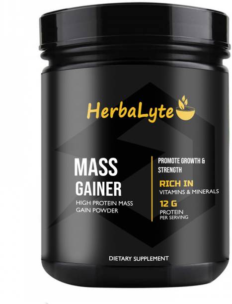 HERBALYTE Super Gainer XXL Weight Gainers/Mass Gainers (S415) Pro Weight Gainers/Mass Gainers