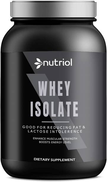 Nutriol 100% Raw Whey Protein Isolate Supplement Powder...