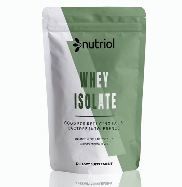 Nutriol 100% Whey Protein Isolate Supplement Powder (S7...