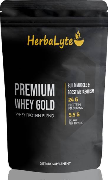 HERBALYTE 100% Whey Protein Supplement Powder Whey Protein (S789) Whey Protein
