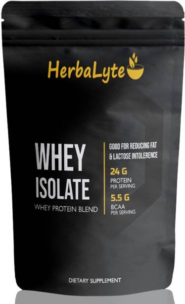 HERBALYTE 100% Whey Protein Isolate Supplement Powder (S721) Ultra Whey Protein