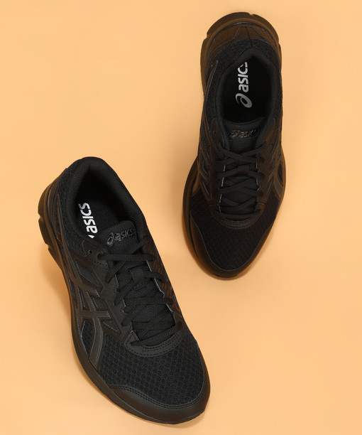 asics shoes for men black