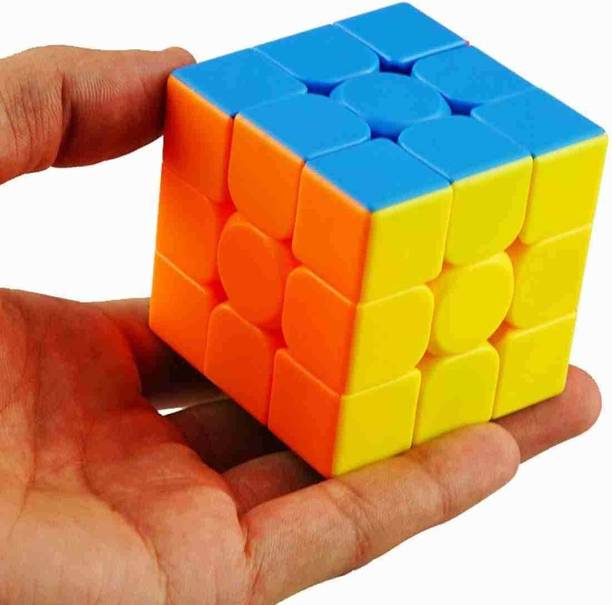 Maadi stickerless rubiks cube 3x3 high speed Toys for Girl's & Boy's kid's