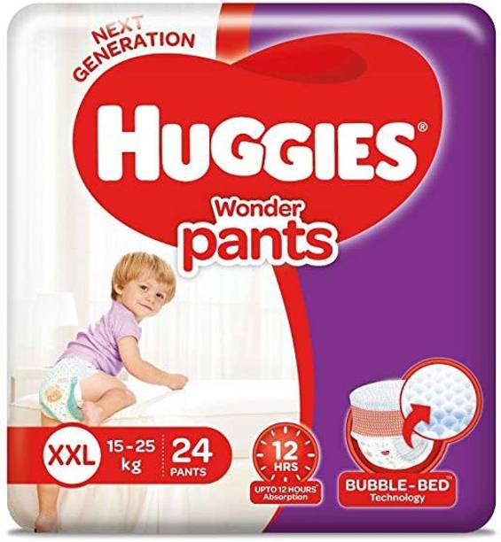 Huggies Wonder Diapers Pants XXl - 24 Count Pant Diapers - XXL
