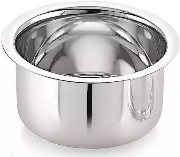 Sonanshi Stainless Steel Round Bottom Patila/Bhagona/Ta...