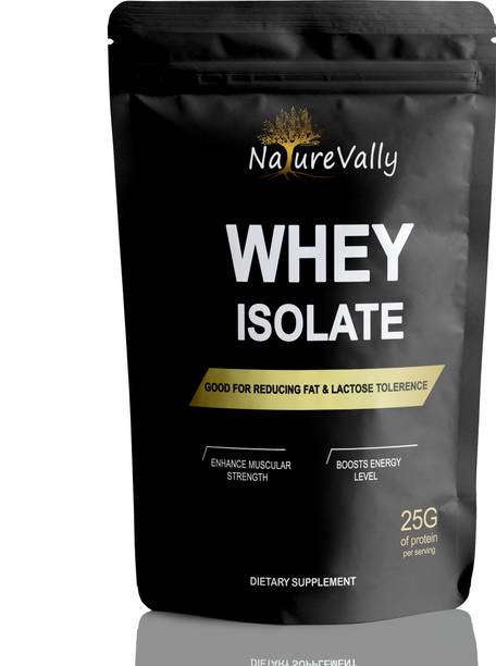 NatureVally 100% Whey Protein Isolate Supplement Powder (S751) Advanced Whey Protein