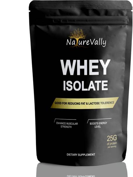 NatureVally 100% Whey Protein Isolate Supplement Powder (S723) Ultra Whey Protein