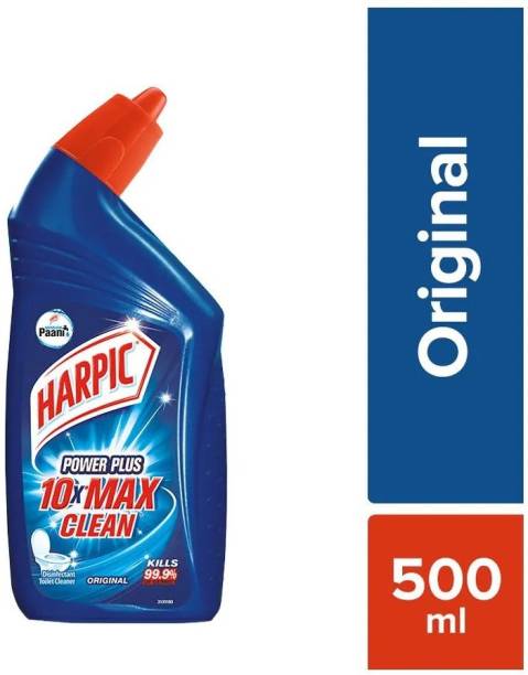 Harpic POWER PLUS TOILET CLEANER Regular Liquid Toilet Cleaner @@ (500 ml) FRESH