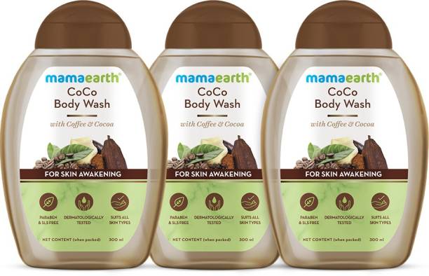 MamaEarth CoCo Body Wash With Coffee & Cocoa For Skin Awakening