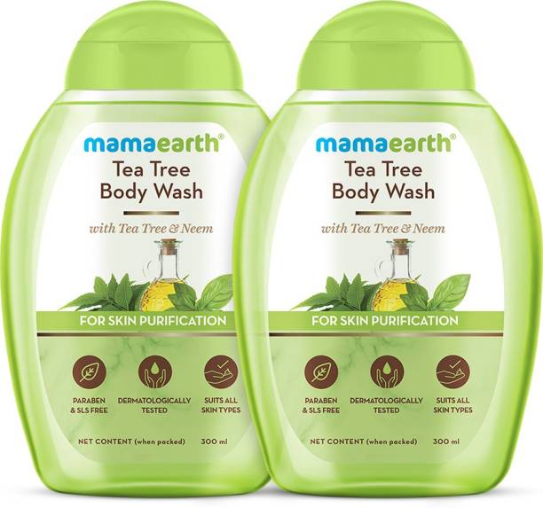 Mamaearth Tea Tree Body Wash with Tea Tree & Neem for Skin Purification