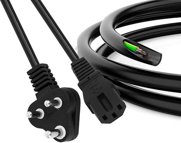 Wifton Power Cord 1.5 m 3 Pin Desktop Power Cable IEC Mains Cord for Pc/Monitor/SMPS/Printer-Q1
