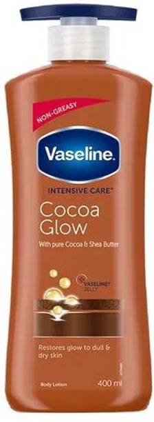 Vaseline Glow Cocoa Body Lotion 400ml Pack of 1