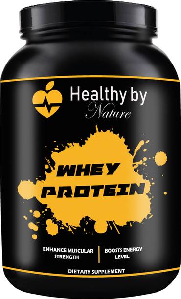 Healthy By Nature Nutrition 100% Whey Protein Supplement Powder Whey Protein (S334) Whey Protein