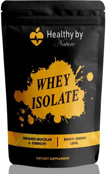 Healthy By Nature 100% Whey Protein Isolate Supplement Powder (S721) Ultra Whey Protein