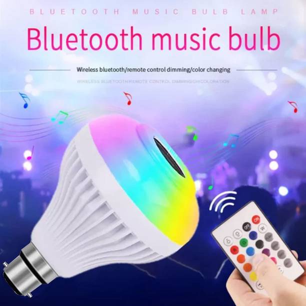 Xydrozen Multicolour Speaker Bulb with Bluetooth-FR Smart Bulb