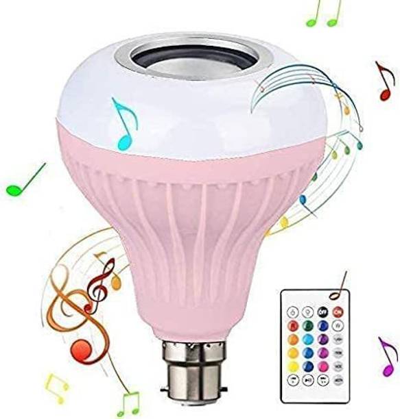 Xydrozen Bluetooth Speaker LED Music Light Bulb Lamp with Remote Control -K8 Smart Bulb