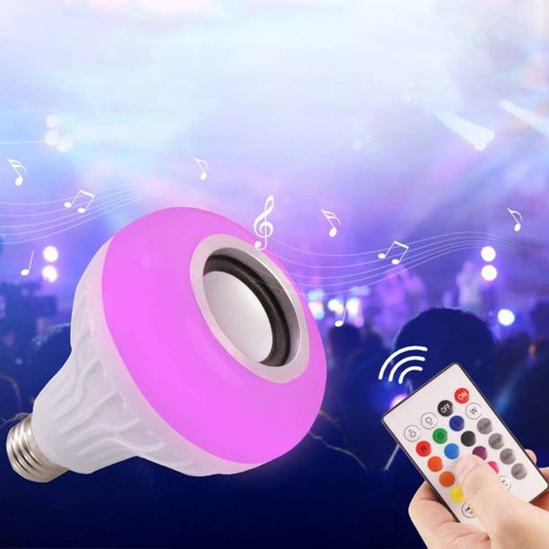 WunderVoX Smart Speaker LED Music Light Bulb Lamp with Remote Control -V4 Smart Bulb