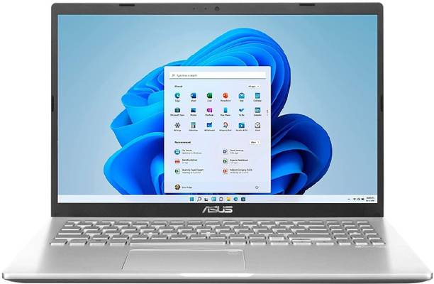 ASUS Ryzen 5 Quad Core 3rd Gen - (8 GB/512 GB SSD/Windows 11 Home) M515DA-BQ512WS Thin and Light Laptop  (15.6 inch, Transparent Silver, With MS Office)