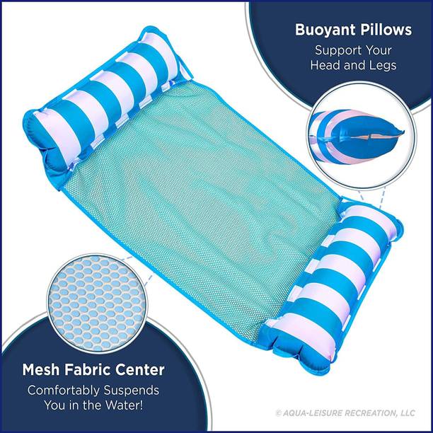 SIGMASTONE 4 in 1 Multi-Purpose, Inflatable Pool Floats for Adults size 50x27INCH Swim Floatation Belt
