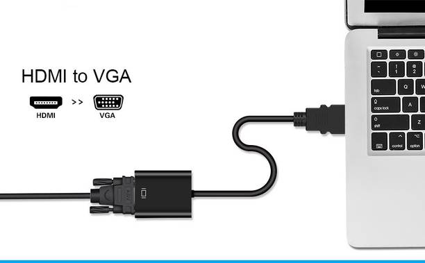 VibeX  TV-out Cable High-Speed HDTV HDMI to VGA Adapter-N6