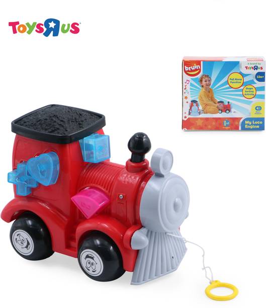 Toys R Us Bruin Pull Along Loco Engine Car | Toys for Kids