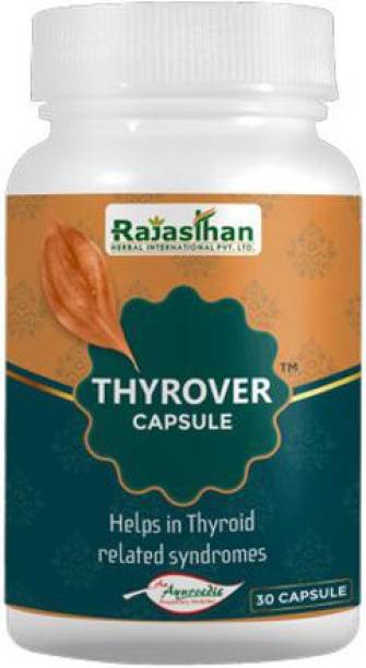RAJASTHAN HERBALS THYROVER CAPSULE ( For Thyroid Treatment)