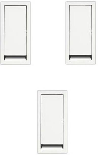 JELECTRICALS Modular Flat Switch 6 AMP 6 A One Way Electrical Switch