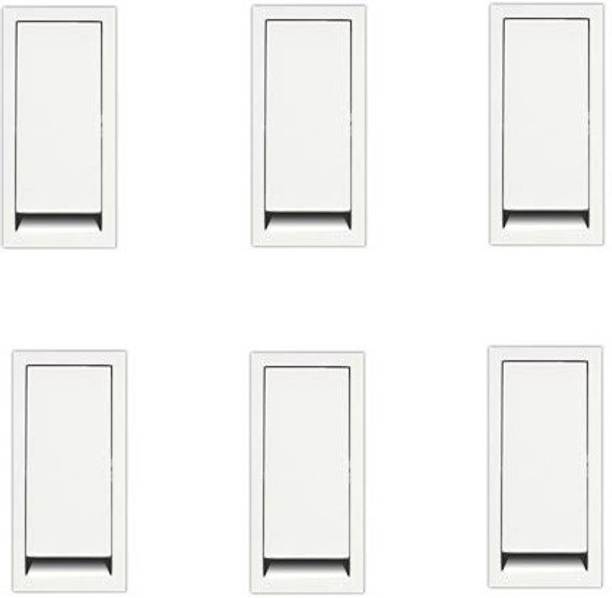 JELECTRICALS Modular Flat Switch 6 AMP 6 A One Way Electrical Switch