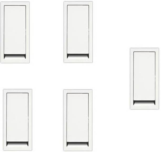 JELECTRICALS Modular Flat Switch 6 AMP 6 A One Way Electrical Switch