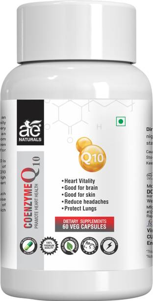AE Naturals Coenzyme Q10 Capsules 60 Caps