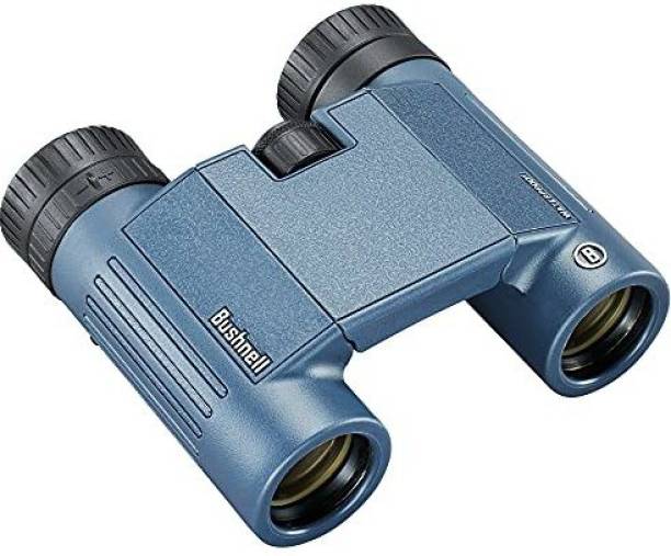 Bushnell H2O 8x25 Waterproof Binoculars 8x25mm Dark Blue Roof WP/FP, Twist Up Eyecups Binoculars