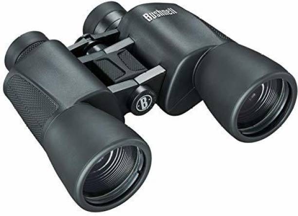 Bushnell Power View Binoculars, 10x50mm, BAK 7 Porro Prism, Black, 341 ft Binoculars