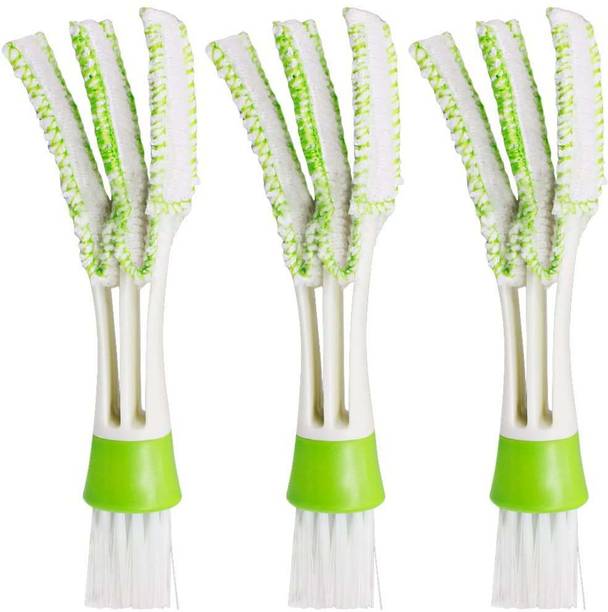 WINKCART Multipurpose Car Ac Vent Interior cleaner Brush Mini Duster for Car Air Vent Combo 3 Pack Vehicle Interior Cleaner