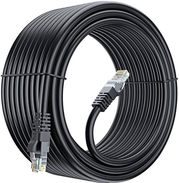 Sadow LAN Cable 50 m 50 Meters CAT 6 Ethernet Cable Lan Network CAT6 Internet Modem RJ45 Patch Cord