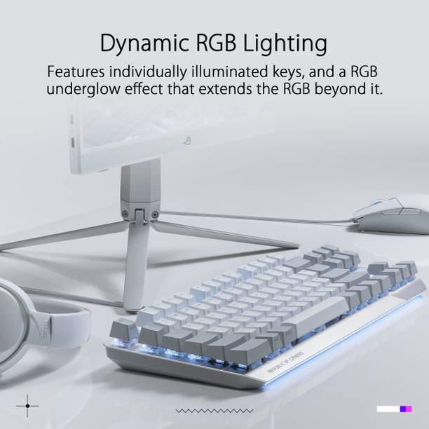 ASUS ROG Strix Scope NX TKL Moonlight White Wired USB Gaming Keyboard