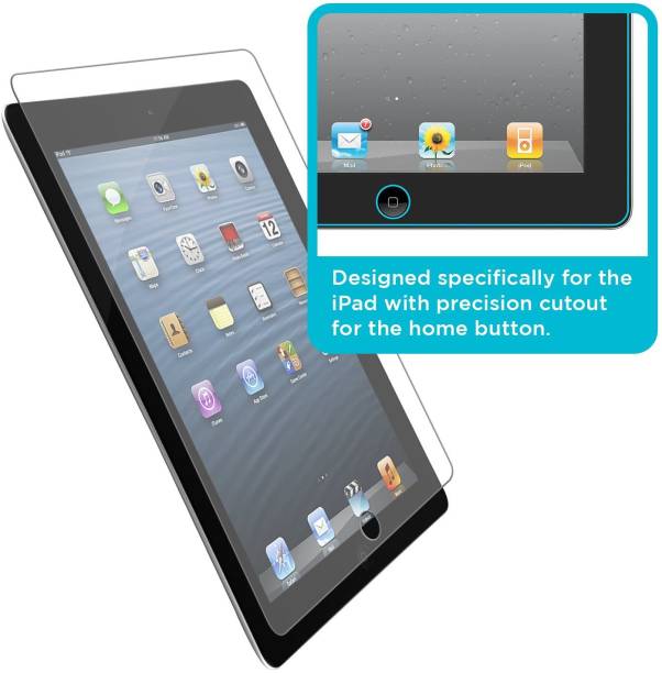 Stela HD Clear Screen Protector for Apple iPad 4/iPad 3/iPad 2 (Pack of 2) Screen Guard Applicator