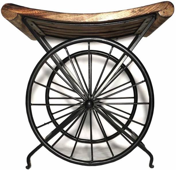 alpha stock wheel stool1 Solid Wood Side Table