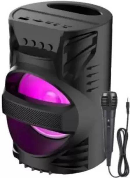 dilgona BT Speaker crystal clear sound & Call Function, USB/ 3.5mm AUX + [FREE MIC] Boom Box