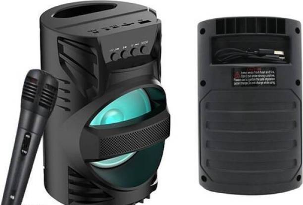 dilgona Speaker + Mic Super Bass Wireless & compatible for phones 10 W Bluetooth Speaker Boom Box