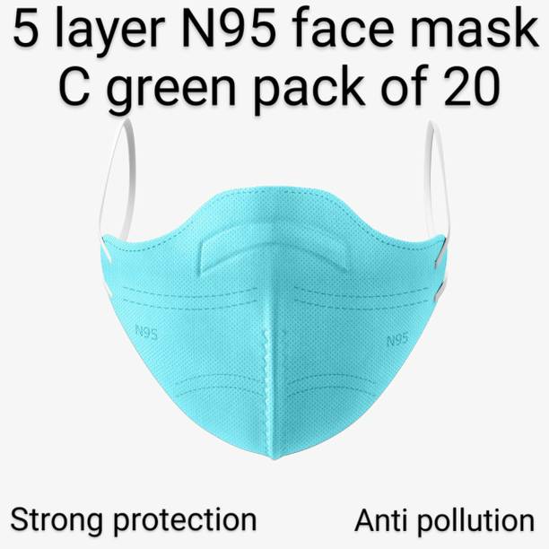 KGKR N95 Face Mask Anti Pollution Reusable & Washable Mask with 5 Layer Mask09 Reusable, Washable