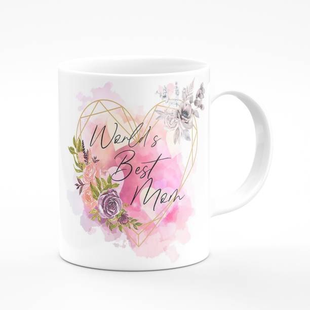 THE CLICK INDIA World Best mom Printed Mother day Gifts /Birthday Gifts For Mummy/Mom/Mother/maa Ceramic Coffee Mug