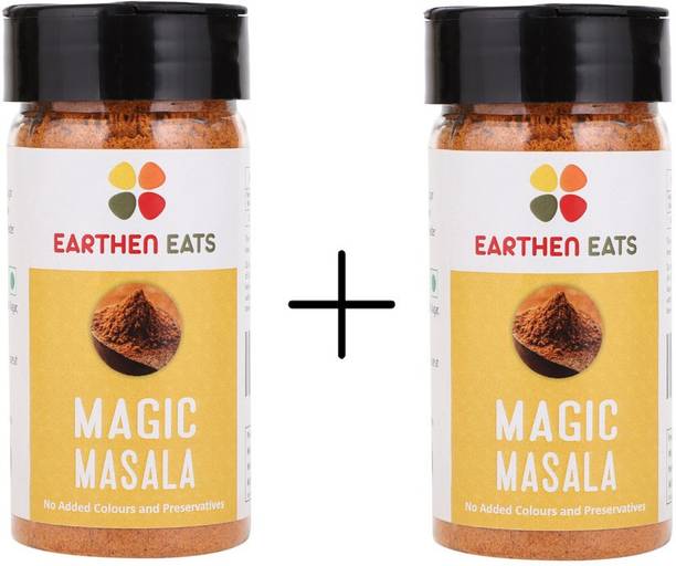 Earthen Eats Magic Masala x 2 | 80 gms + 80 gms | Fresh & Pure