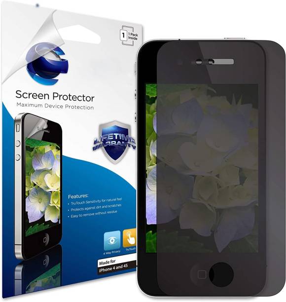 Stela 4-Way Privacy Screen Protector for Apple iPhone 4S/4 Screen Guard Applicator