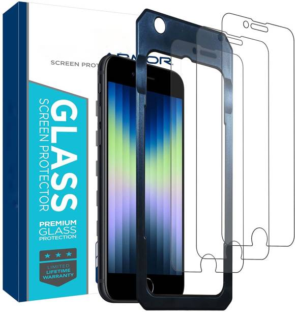 Stela Ballistic Glass Screen Protector with Anti-Fingerprint Coating for iPhone 6/6s Screen Guard Applicator